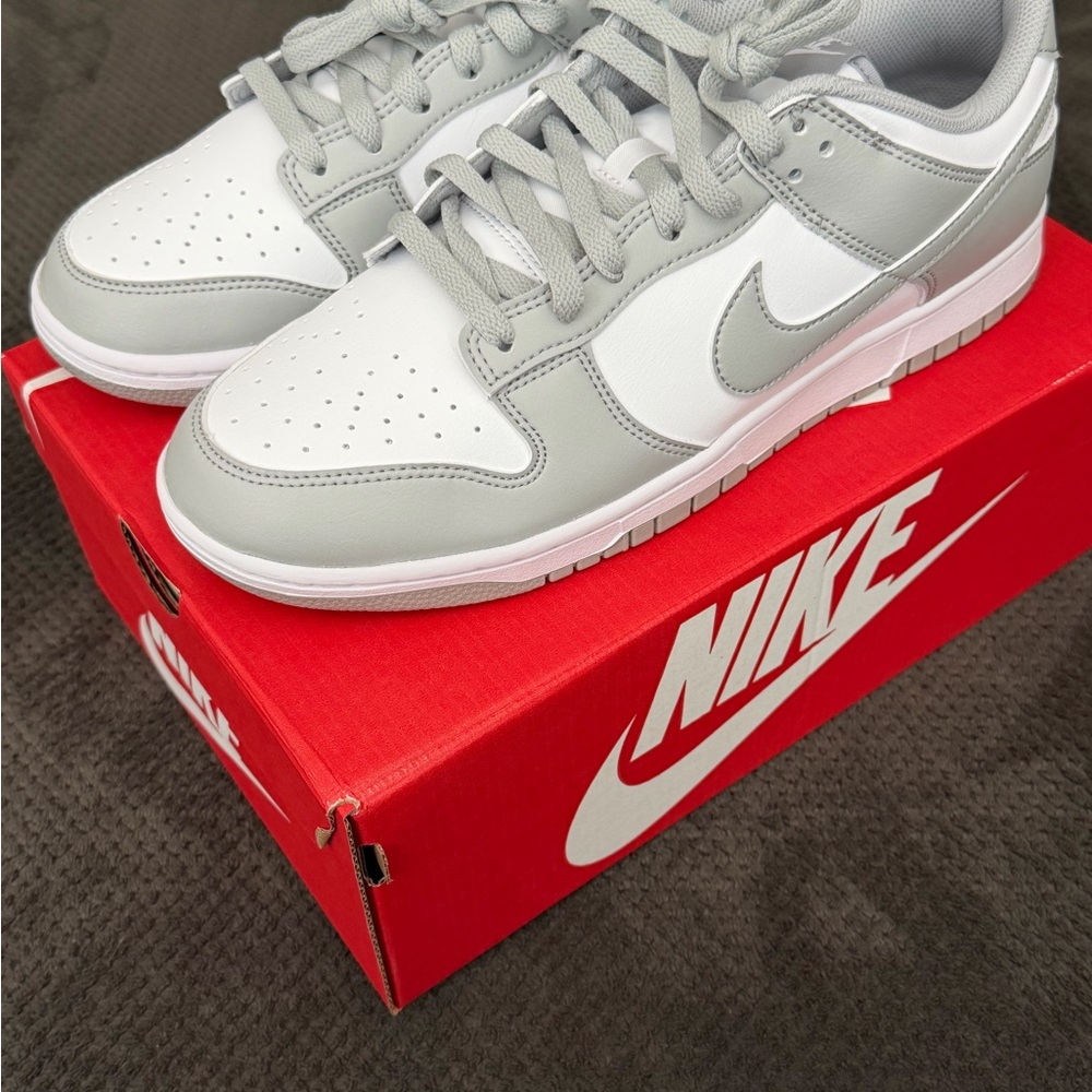 Nike Dunk low gray fog size 11 - Picture 7 of 7